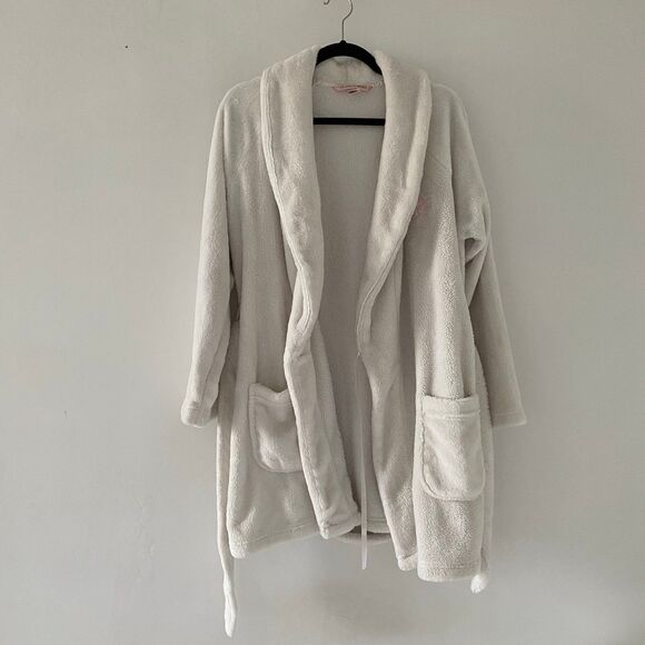Victoria Secret Angel White Plush Robe - Picture 1 of 4